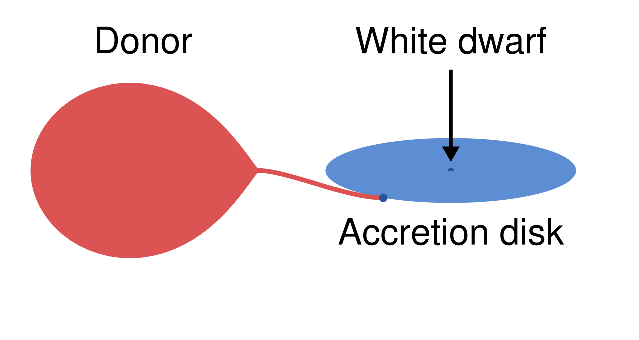 Interacting binary system